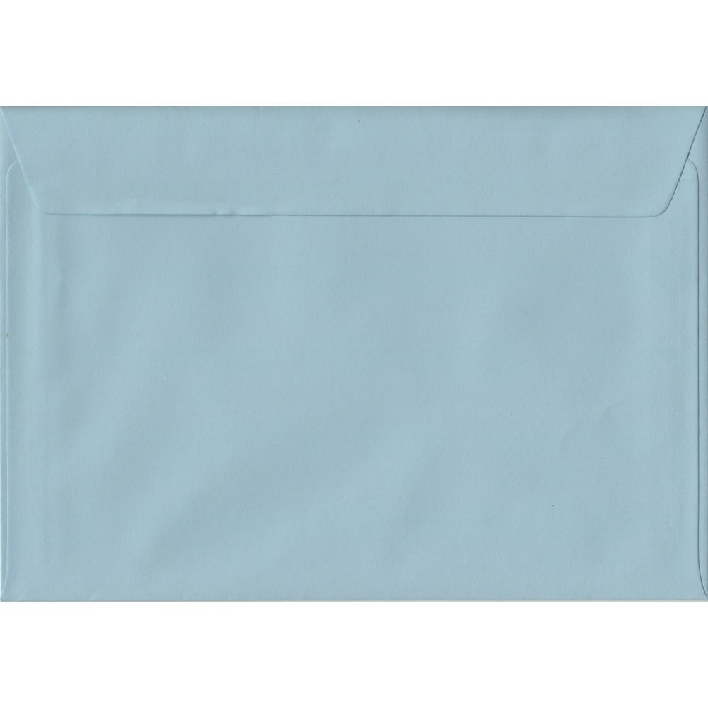 Baby Blue Pastel Peel And Seal C5 - 162 mm x 229 mm Envelope