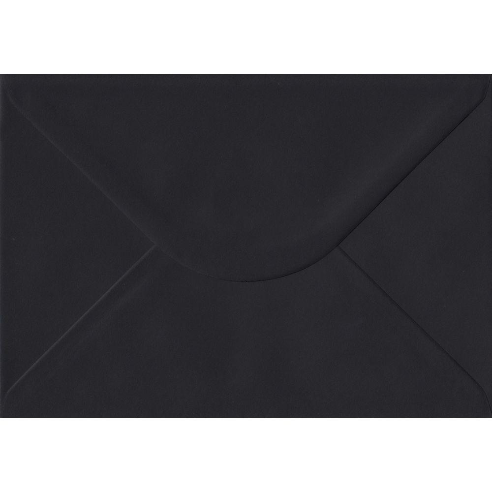 Black Premium Gummed C5 - 162 mm x 229 mm Envelope