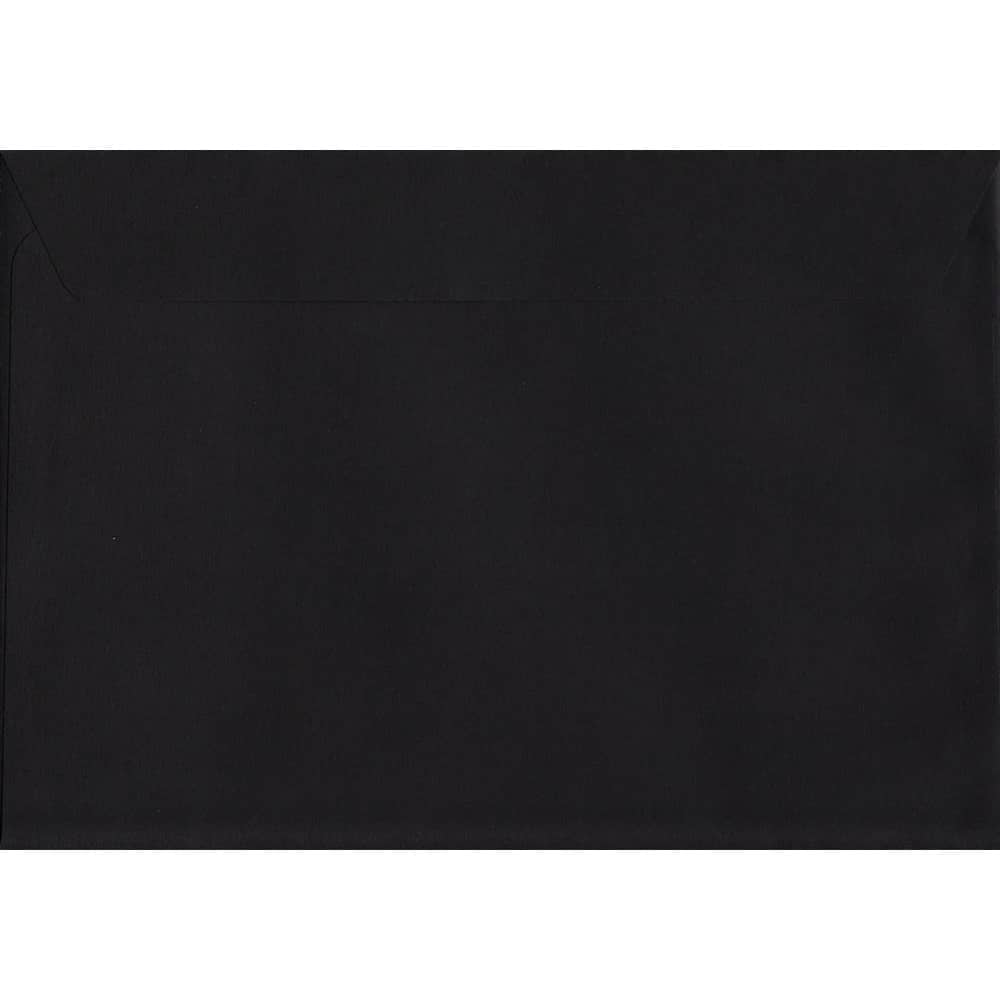 Black Self Sealing C4 - 324mm x 229mm 120gsm Colour Envelope