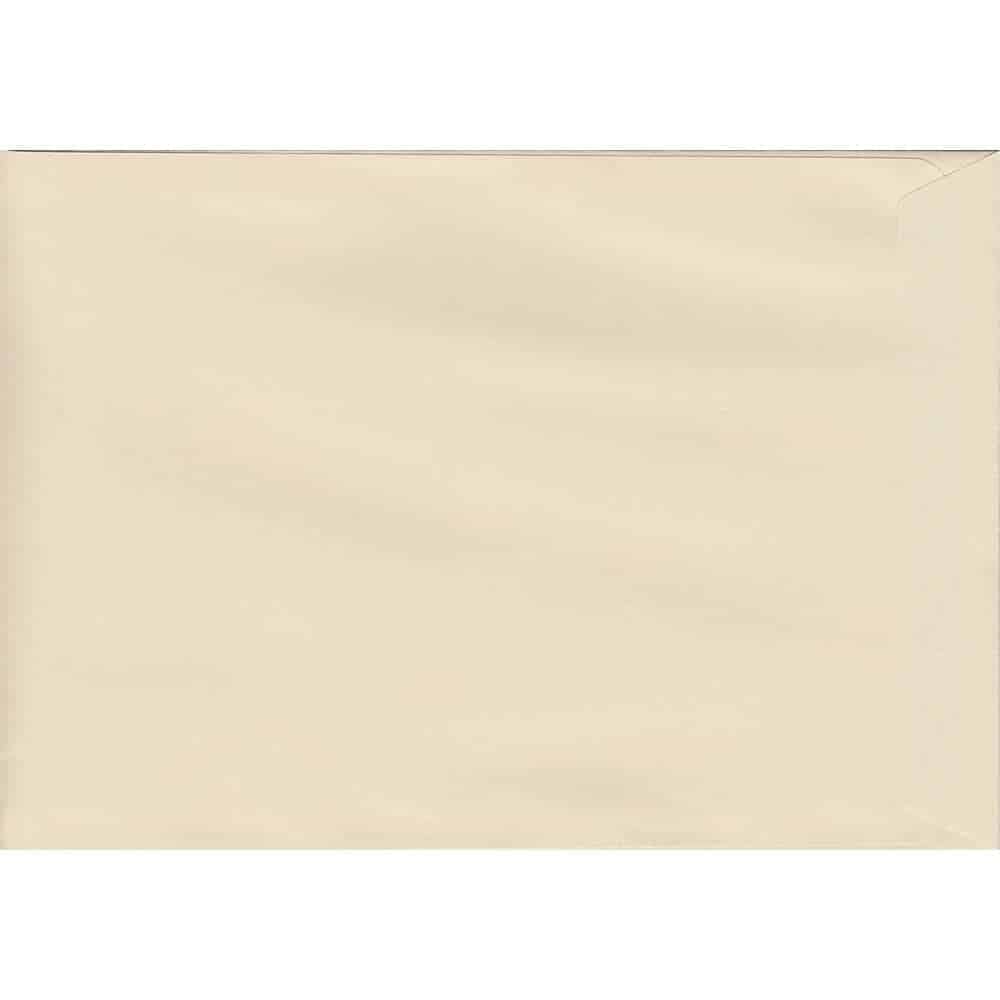 Vanilla Cream Self Sealing C4 - 324mm x 229mm 120gsm Colour Envelope