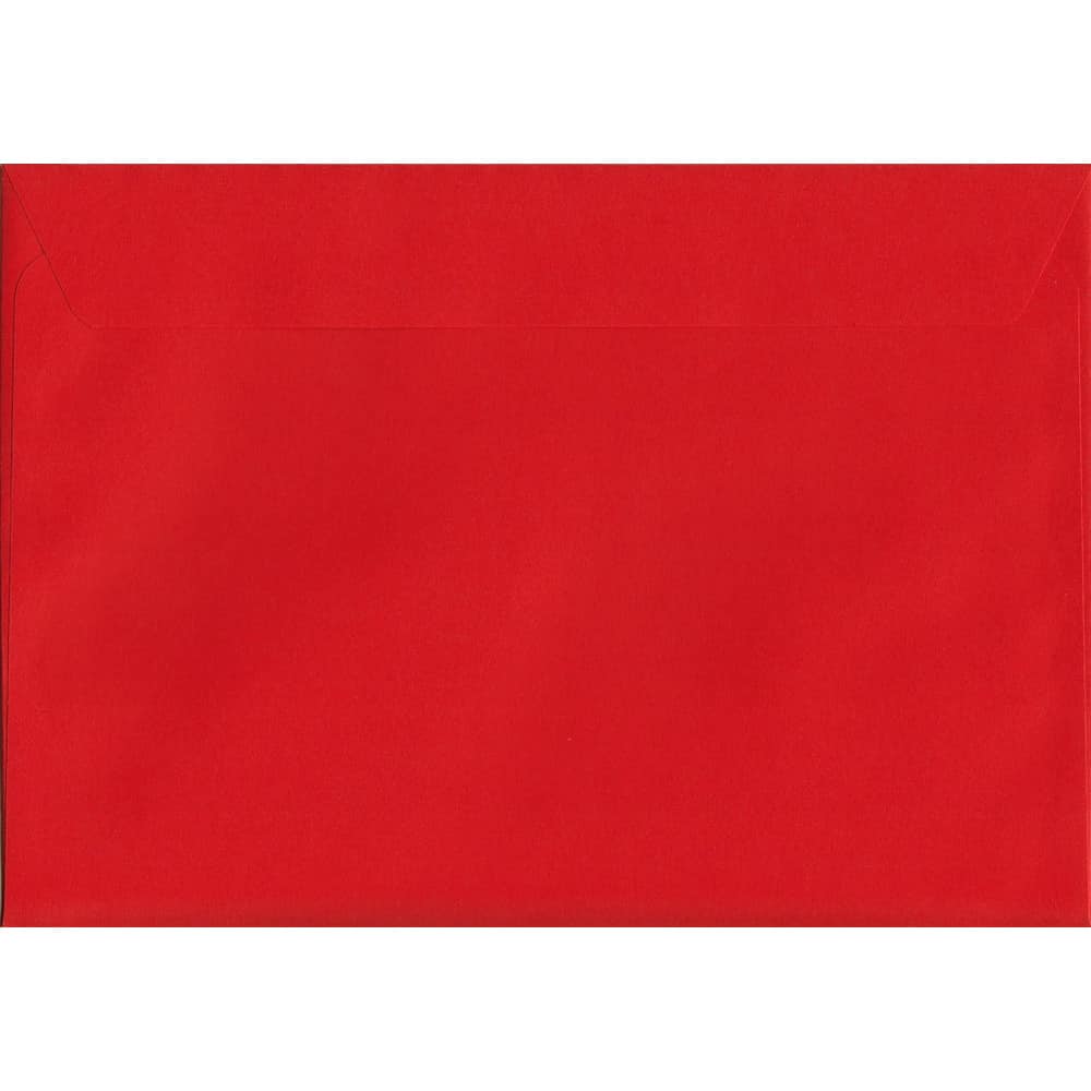 Pillar Box Red Self Sealing C5 - 162mm x 229mm 120gsm Colour Envelope