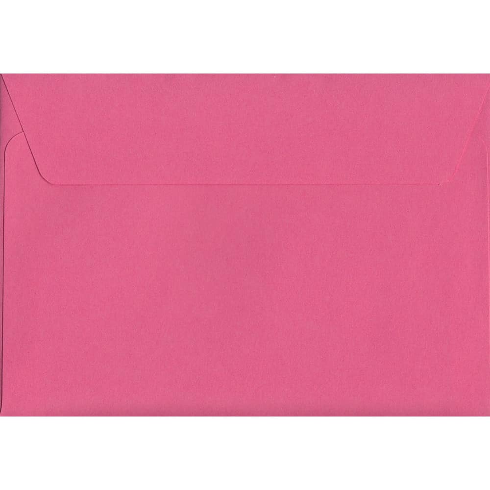 Cerise Pink Self Sealing C6 - 114mm x 162mm 120gsm Colour Envelope