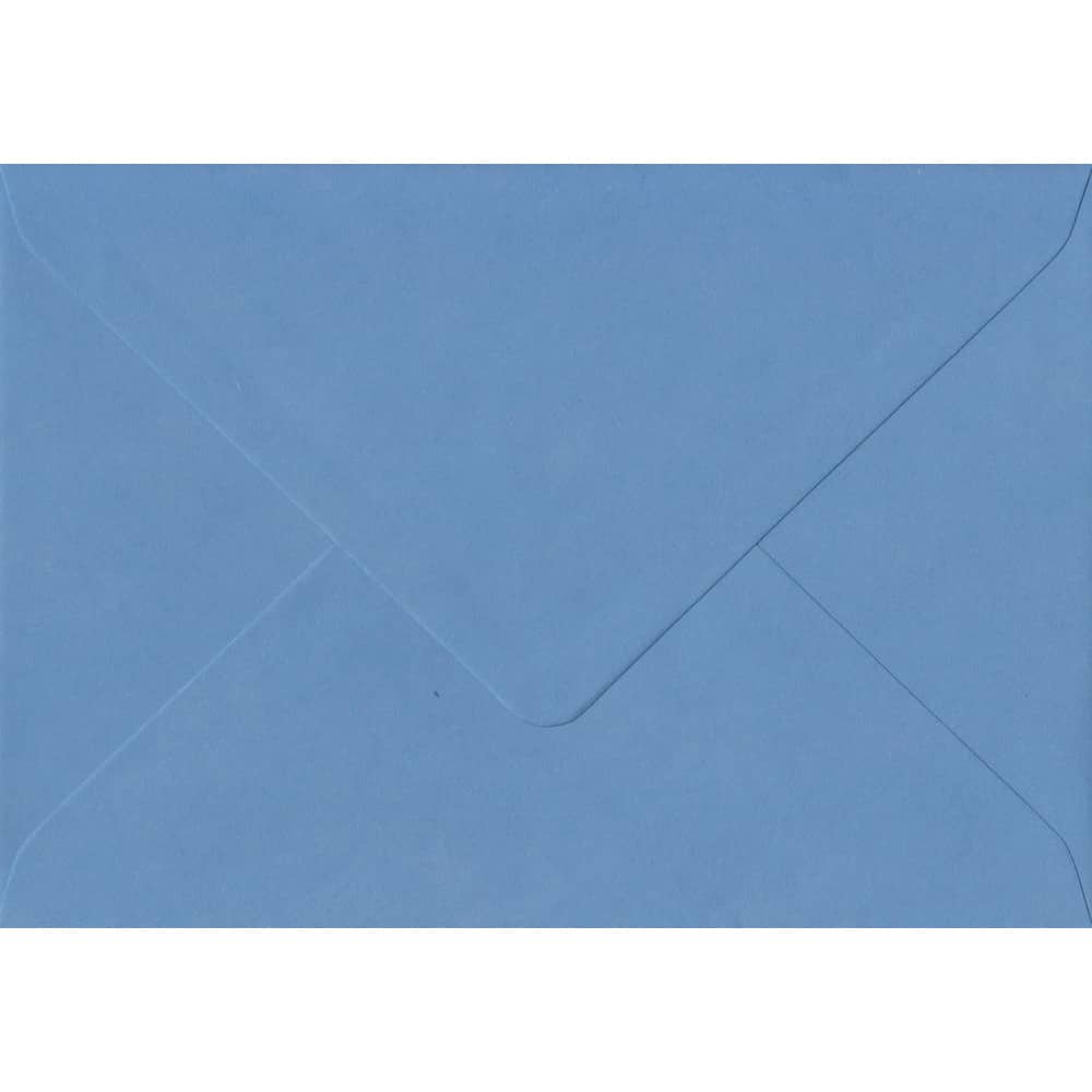 China Blue 114mm x 162mm 100gsm Gummed C6/A6 Sized Blue Envelope