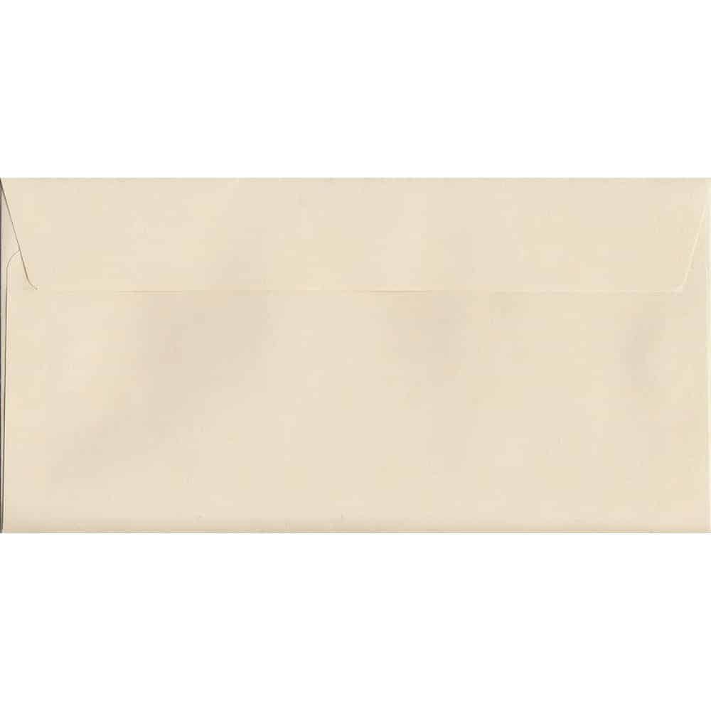 Vanilla Cream Self Sealing DL - 114mm x 229mm 120gsm Colour Envelope