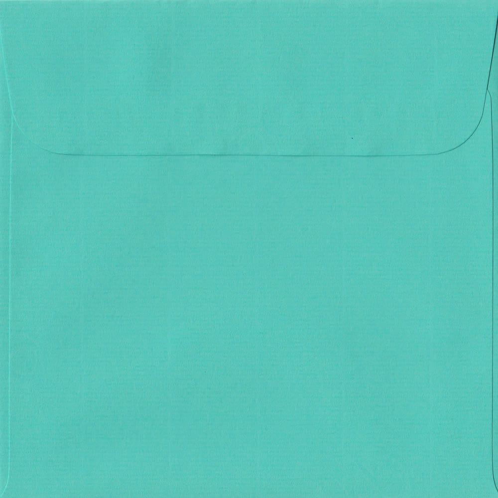 Emerald Green 160mm x 160mm 100gsm Peel/Seal Square Paper Sized Envelope