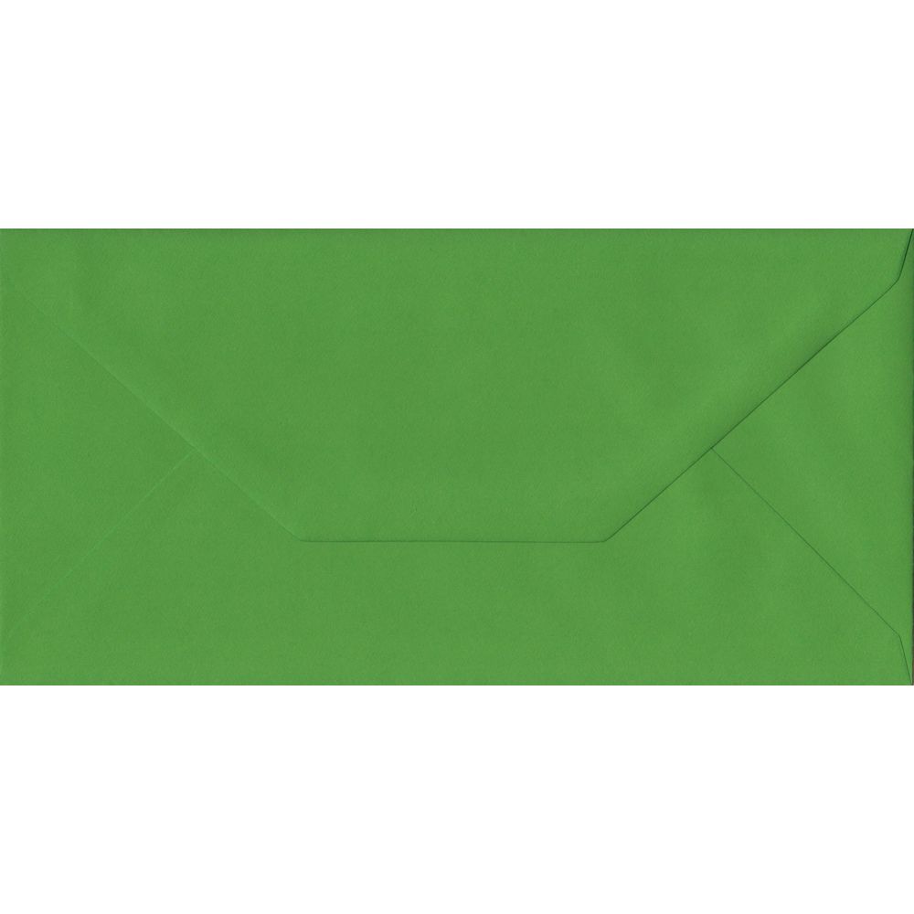Fern Green 110mm x 220mm DL Value Pack. 100 Green DL Envelopes.