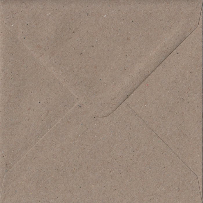 Fleck Craft Recycled Gummed S4 - 155 mm x 155 mm  Envelope