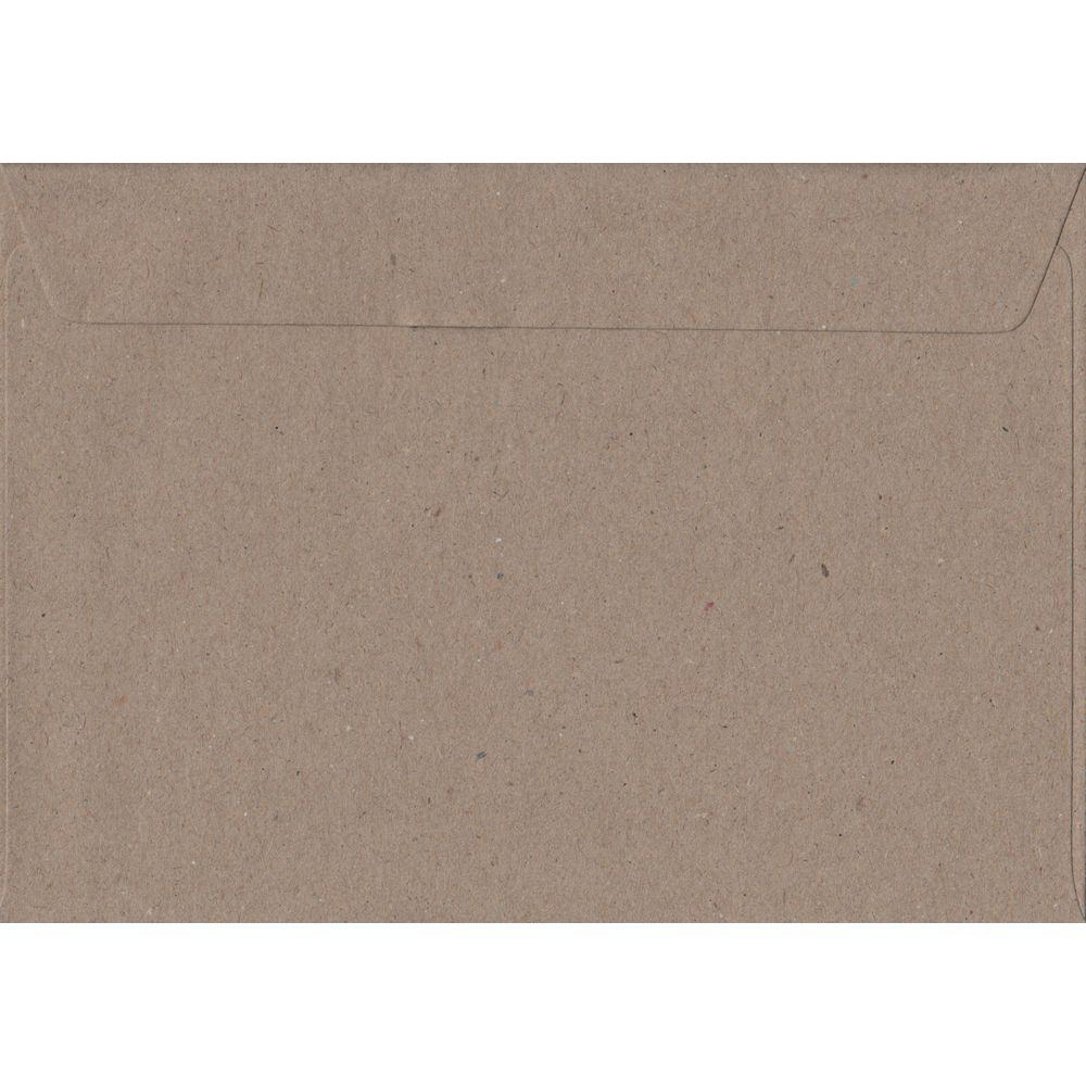 Fleck Kraft 162mm x 229mm C5 Value Pack. 100 Brown C5/A5 Envelopes.