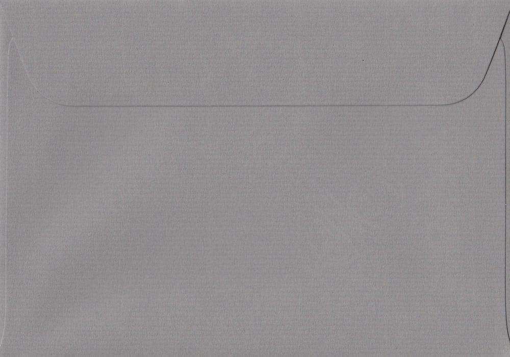 Grafito Grey 114mm x 162mm 100gsm Peel/Seal C6/A6 Paper Sized Envelope