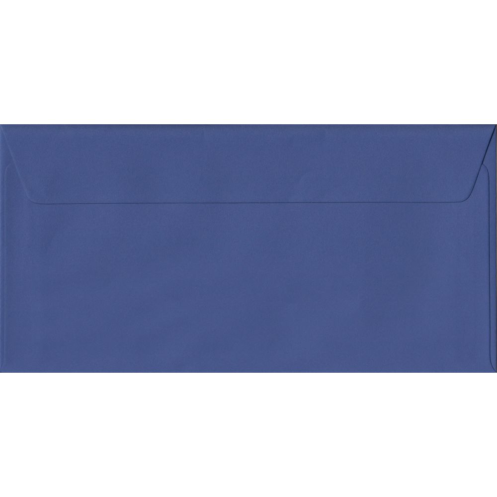 Iris Blue 110mm x 220mm DL Value Pack. 100 Blue DL Envelopes.