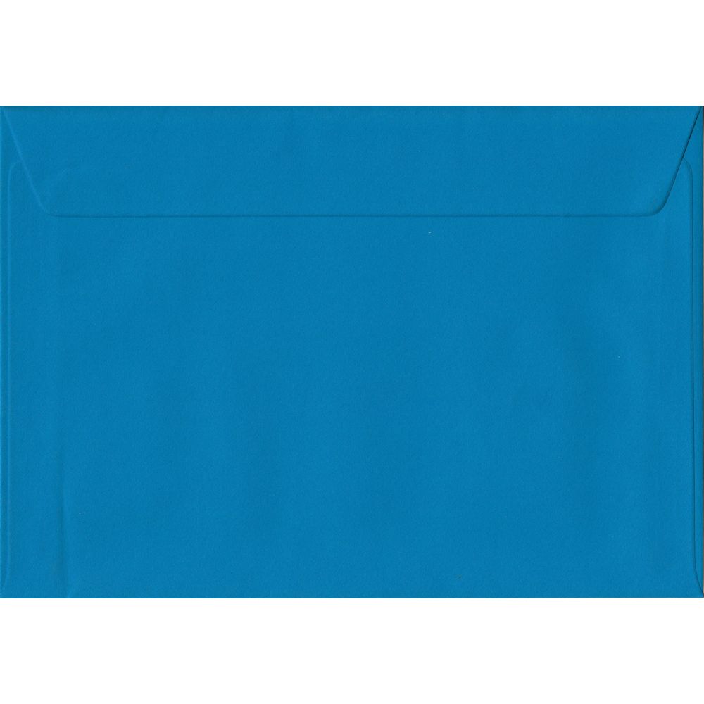 Kingfisher Blue 162mm x 229mm C5 Value Pack. 100 Blue C5/A5 Envelopes.