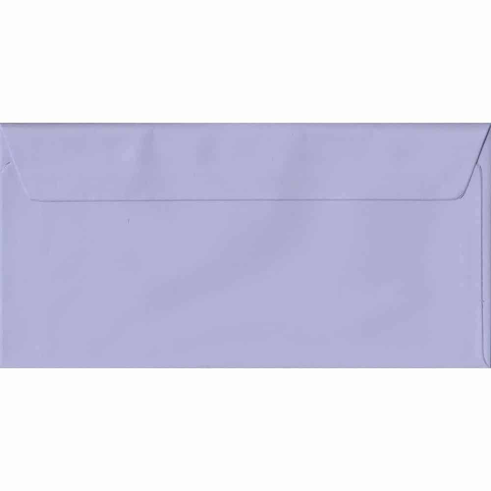 Lilac 110mm x 220mm DL Value Pack. 100 Lilac DL Envelopes.