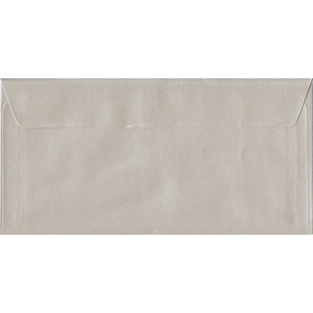 Pearlescent Oyster Peel/Seal DL - 110 mm x 220 mm Envelope