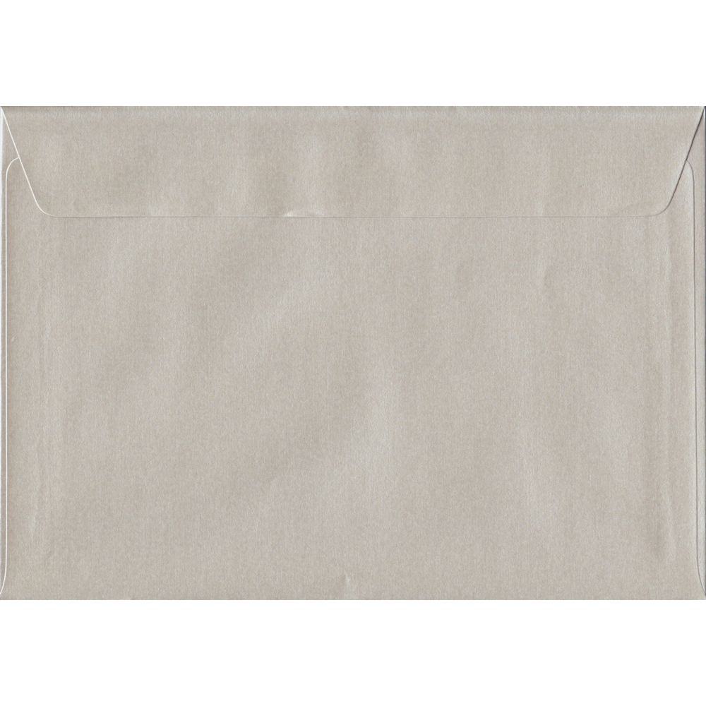 Pearlescent Oyster Peel/Seal C5 - 162 mm x 229 mm Envelope