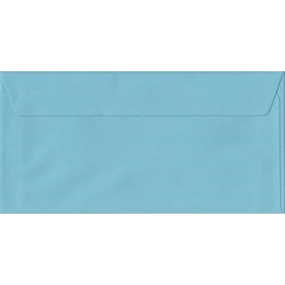 Blue Pastel Peel And Seal DL - 110 mm x 220 mm Envelope