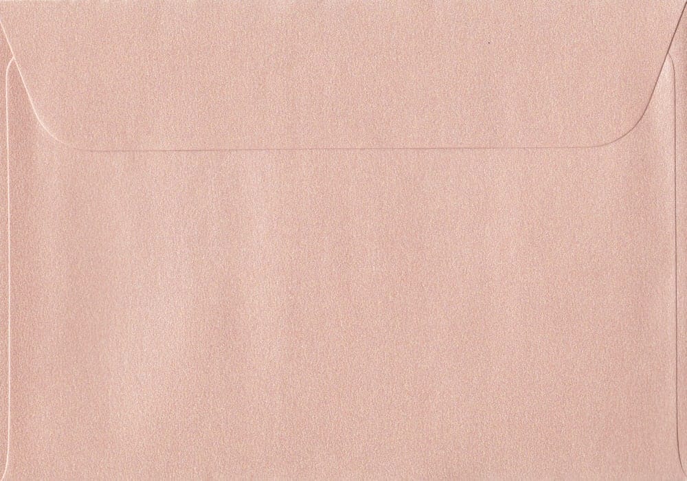 Peach 114mm x 162mm 120gsm Peel/Seal C6/A6 Paper Sized Envelope