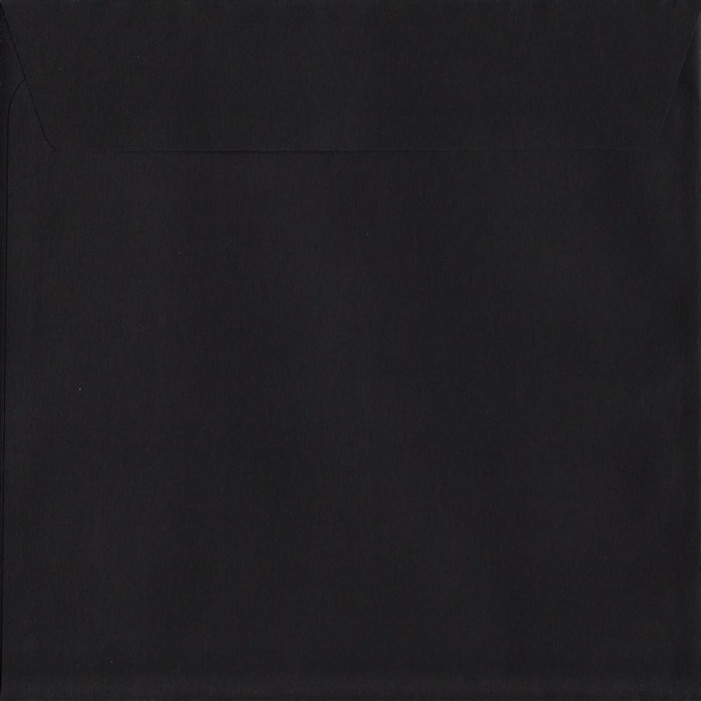 Black Self Sealing S2 - 220mm x 220mm 120gsm Colour Envelope