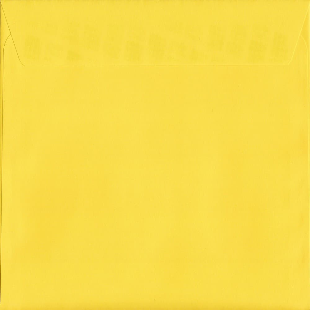 Canary Yellow Self Sealing S2 - 220mm x 220mm 120gsm Colour Envelope