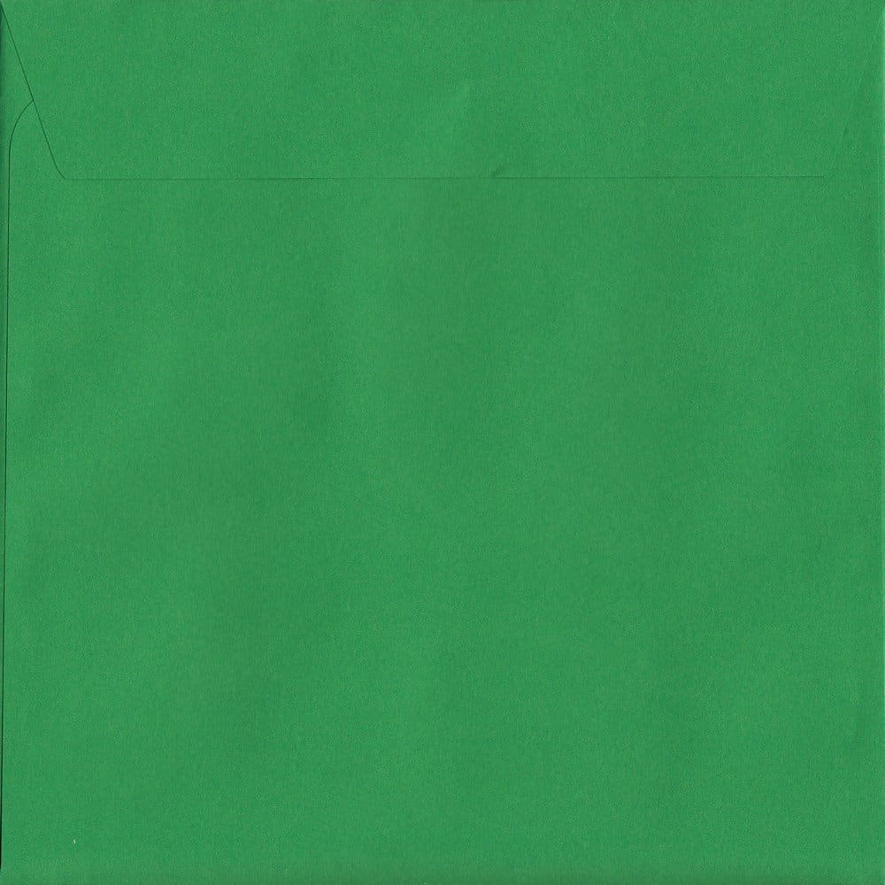 Holly Green Self Sealing S2 - 220mm x 220mm 120gsm Colour Envelope