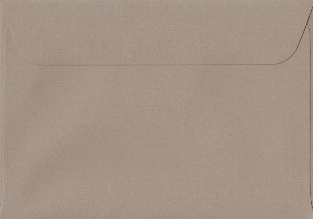 Taupe 114mm x 162mm 100gsm Peel/Seal C6/A6 Paper Sized Envelope