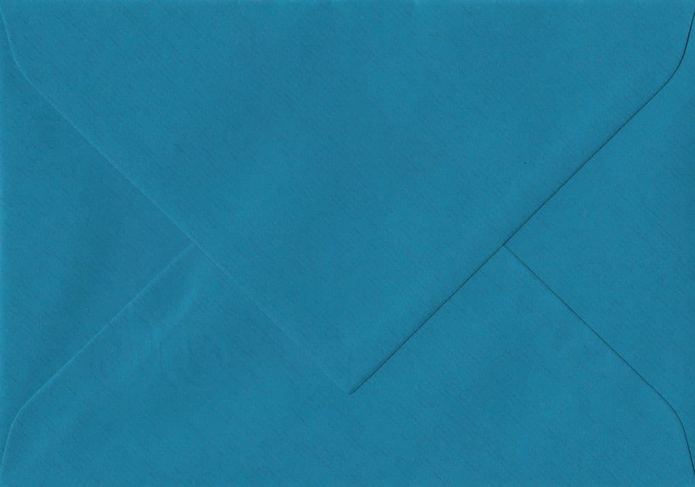 Petrol Blue 135mm x 191mm 100gsm Gummed 5x7 Paper Sized Envelope