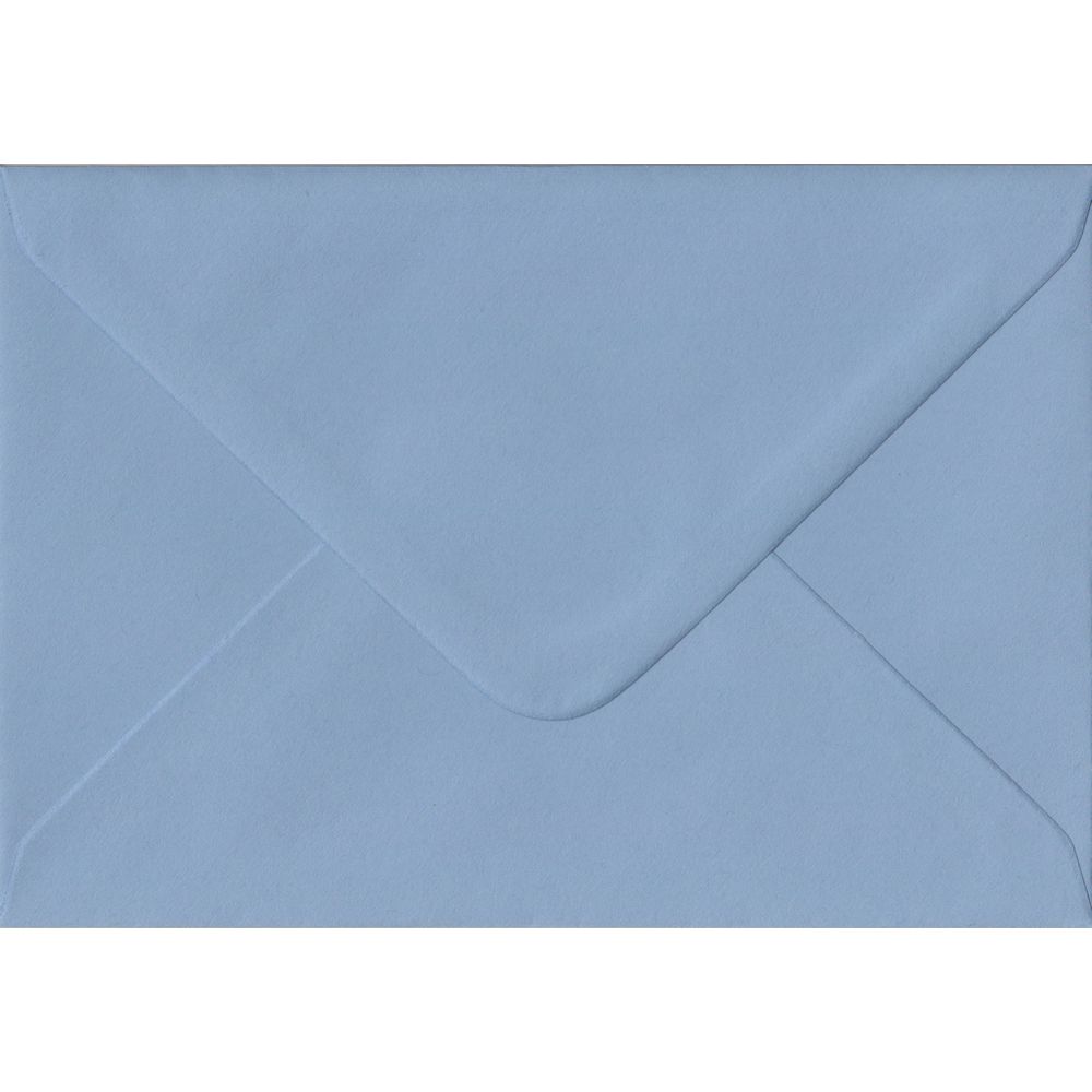 Wedgwood Blue Plain Gummed G5 - 133 mm x 184 mm Envelope