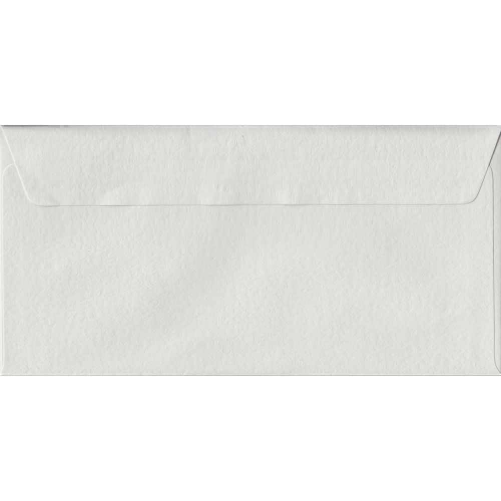 White Hammer 110mm x 220mm DL Value Pack. 100 White DL Envelopes.