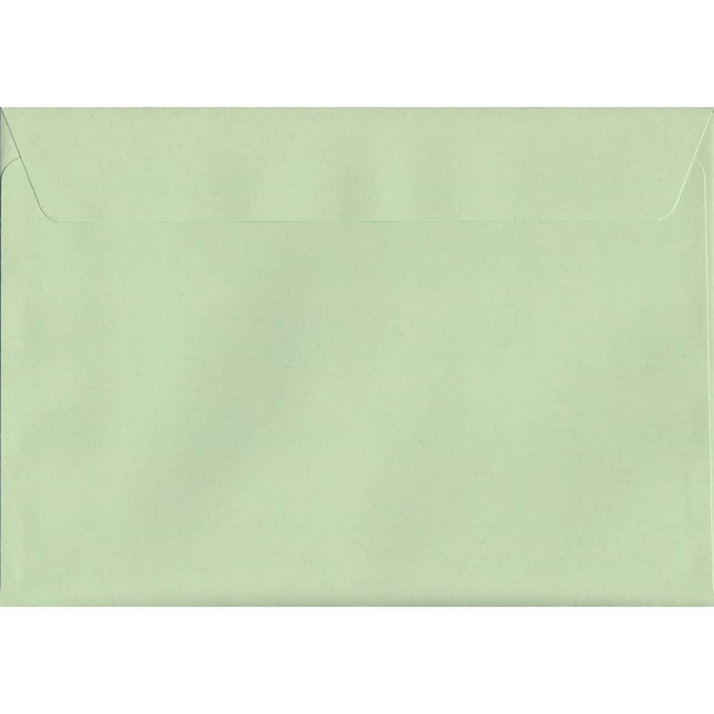 Spearmint Green 162mm x 229mm C5 Value Pack. 100 Green C5/A5 Envelopes.