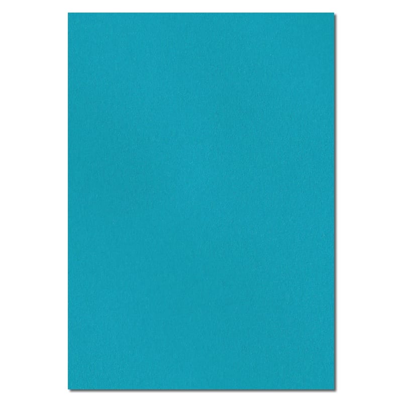 Caribbean Blue 297mm x 210mm 120gsm A4 Sized Coloured Blue Paper