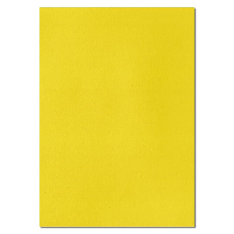 Daffodil Yellow 297mm x 210mm 100gsm A4 Sized Coloured Yellow Paper