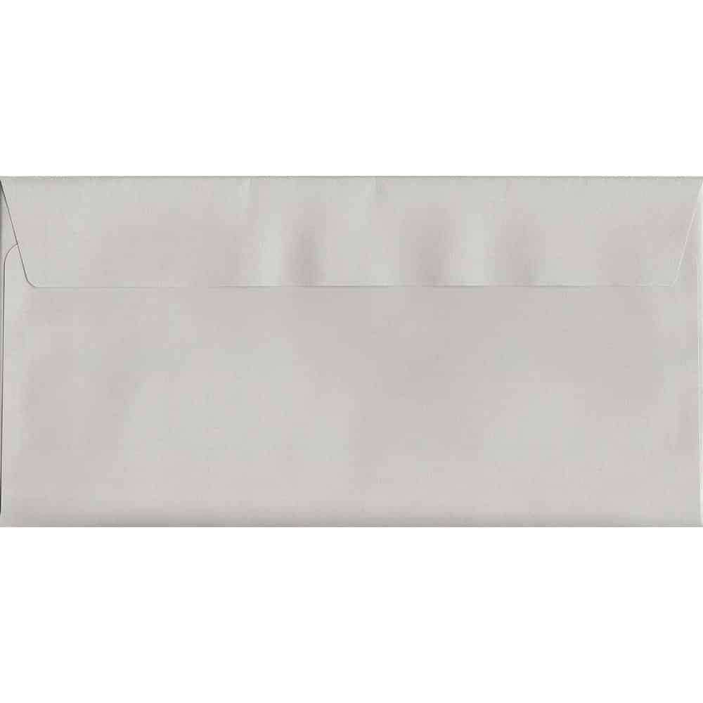 French Grey 114mm x 229mm DL Value Pack. 100 Grey DL Envelopes.