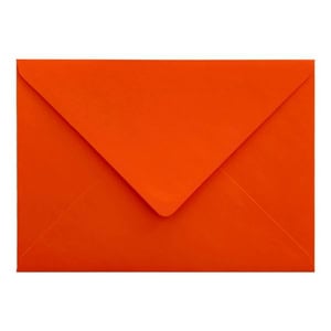 Electric Orange Envelope C5 Ratio