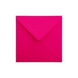 Electric Pink Envelope 155mm Square Ratio