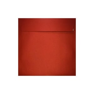 Cardinal Red Pearl Envelope 155mm Square Ratio