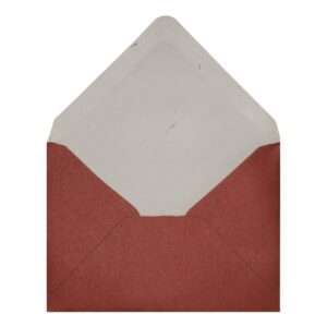 Cardinal Red Pearl Envelope Bc Open