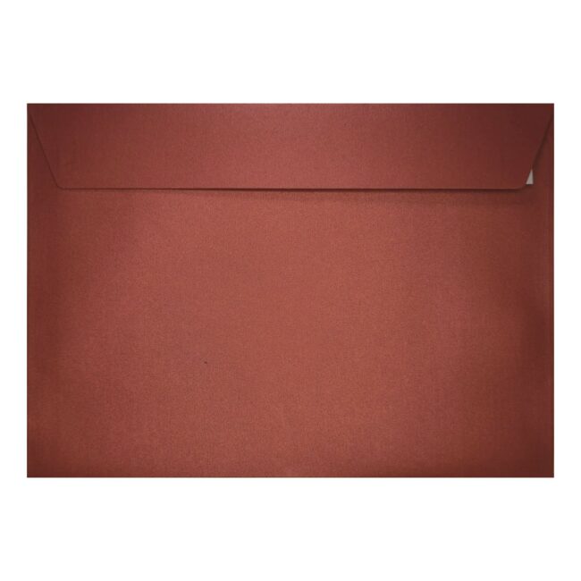 Cardinal Red Pearl Envelope C5 Closed