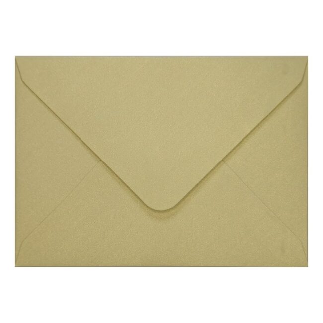 Champagne Pearl Envelope C7 Closed