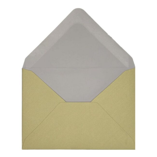 Champagne Pearl Envelope C7open