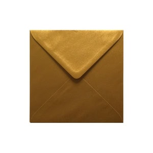 Gold Envelope 155mm Square Ratio