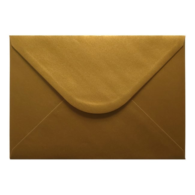 Gold Envelope A5 Closed