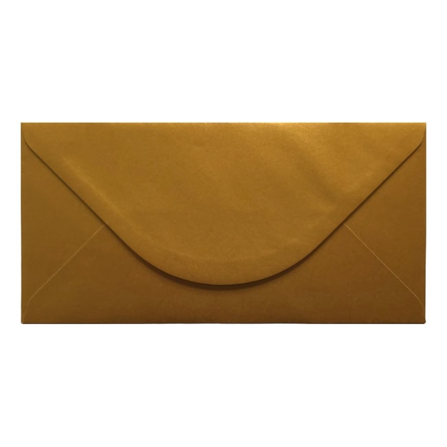 Gold Envelope Dl Closed
