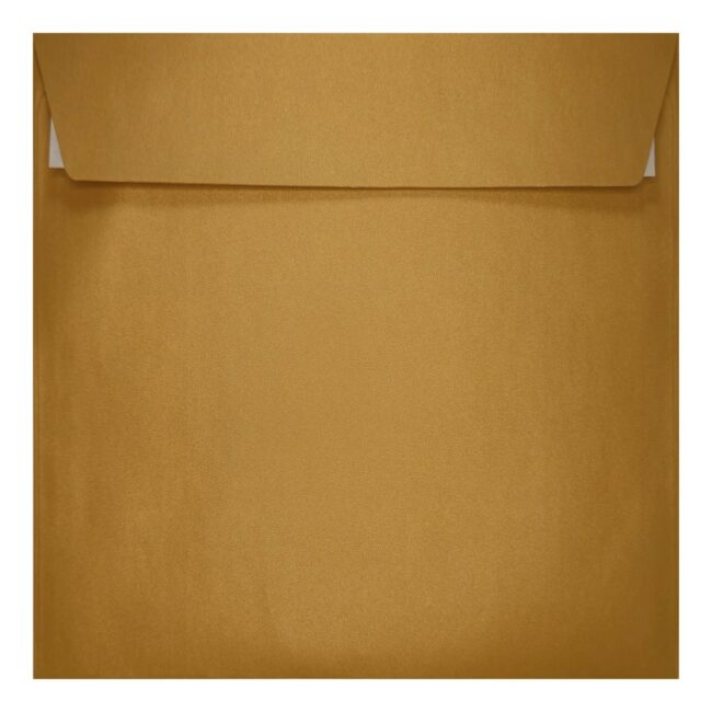 Gold Pearl Envelope 155mm Square Closed