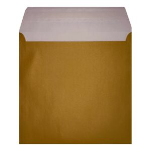 Gold Pearl Envelope 155mm Square Open