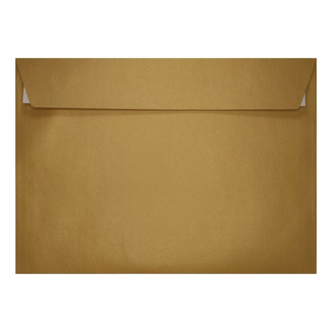 Gold Pearl Envelope C5 Closed