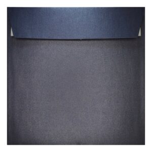 Midnight Blue Pearl Envelope 155mm Square Closed