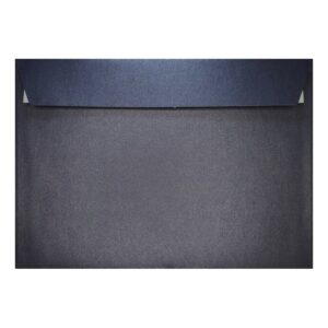 Midnight Blue Pearl Envelope C5 Closed