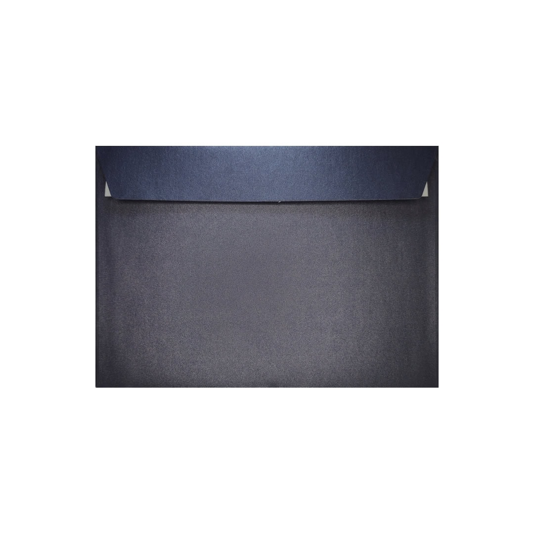 Midnight Blue 114mm x 162mm C6 Pearlescent Envelope. Peel/Seal. 120gsm Wallet Flap.