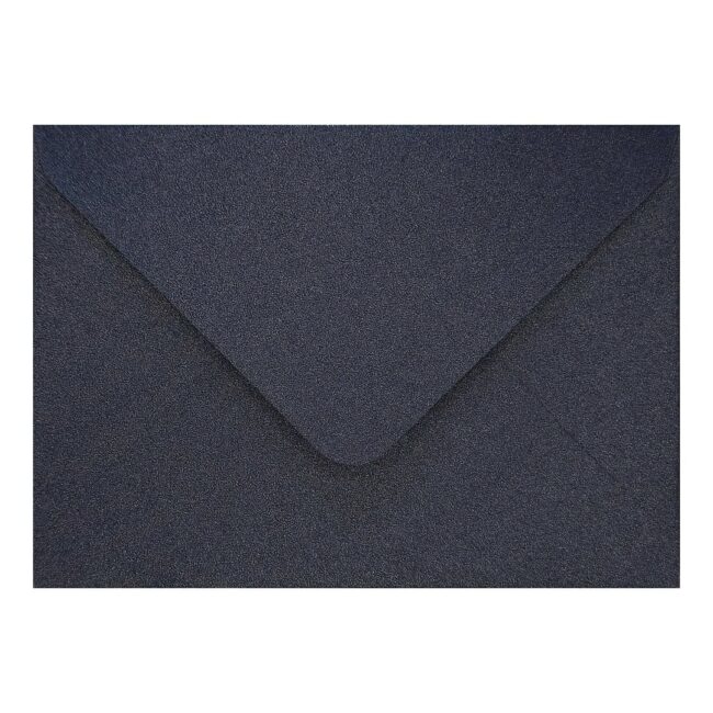 Midnight Blue Pearl Envelope C7 Closed