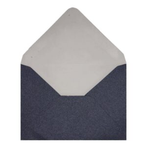Midnight Blue Pearl Envelope C7 Open