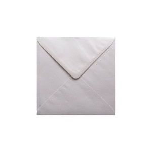 Oyster White Envelope 130mm Square Ratio